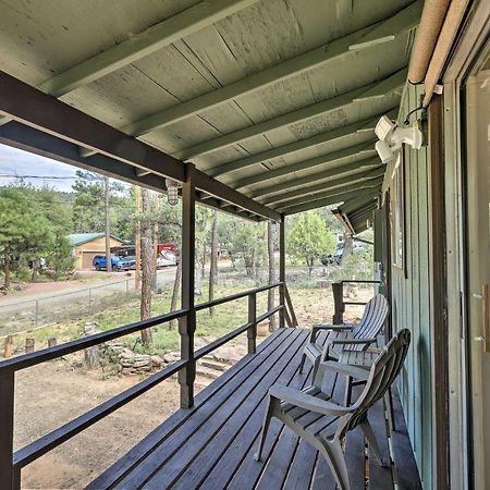 Bright Pine Cabin Direct Trail Access And Deck! Villa Exterior foto