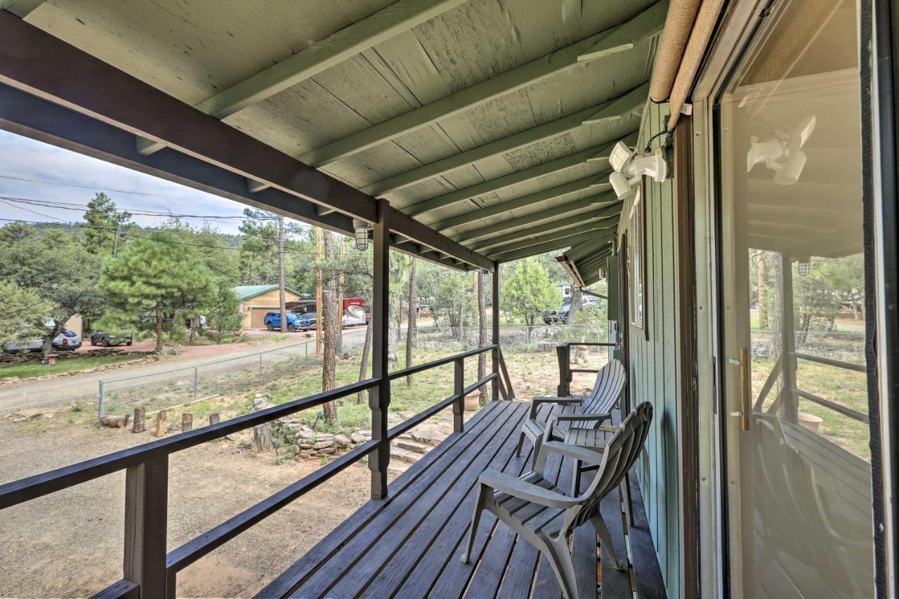 Bright Pine Cabin Direct Trail Access And Deck! Villa Exterior foto